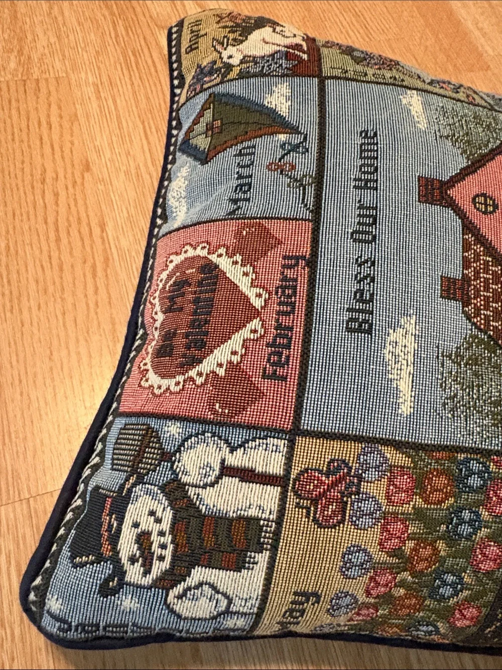 None decorative throw